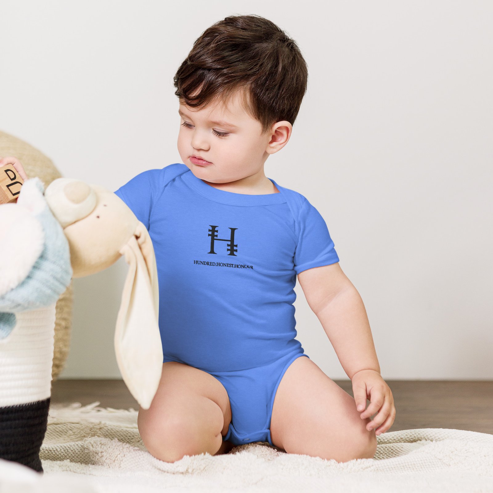 Hundred.Honest.Honour® Short Sleeve Baby One Piece