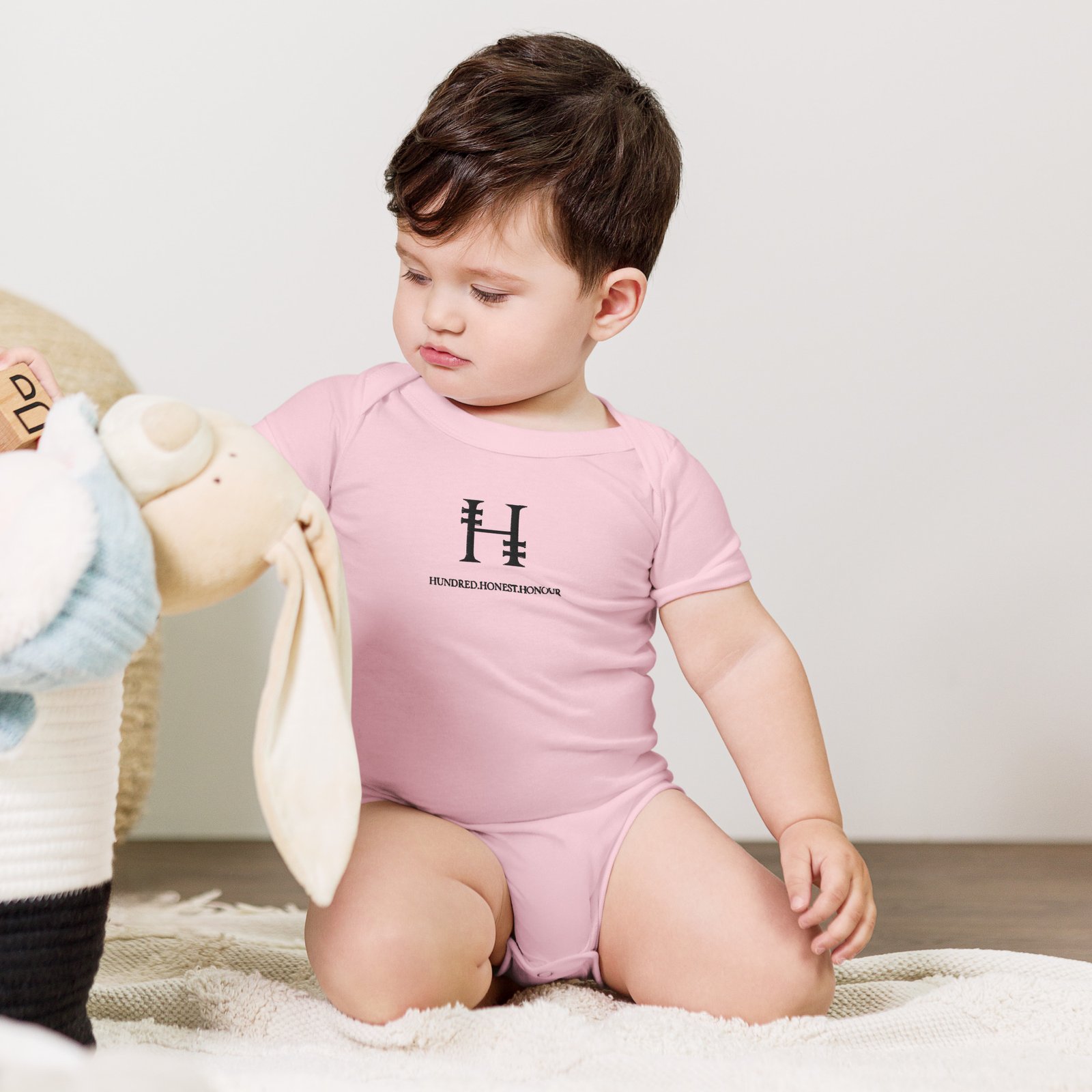 Hundred.Honest.Honour® Short Sleeve Baby One Piece - Image 5