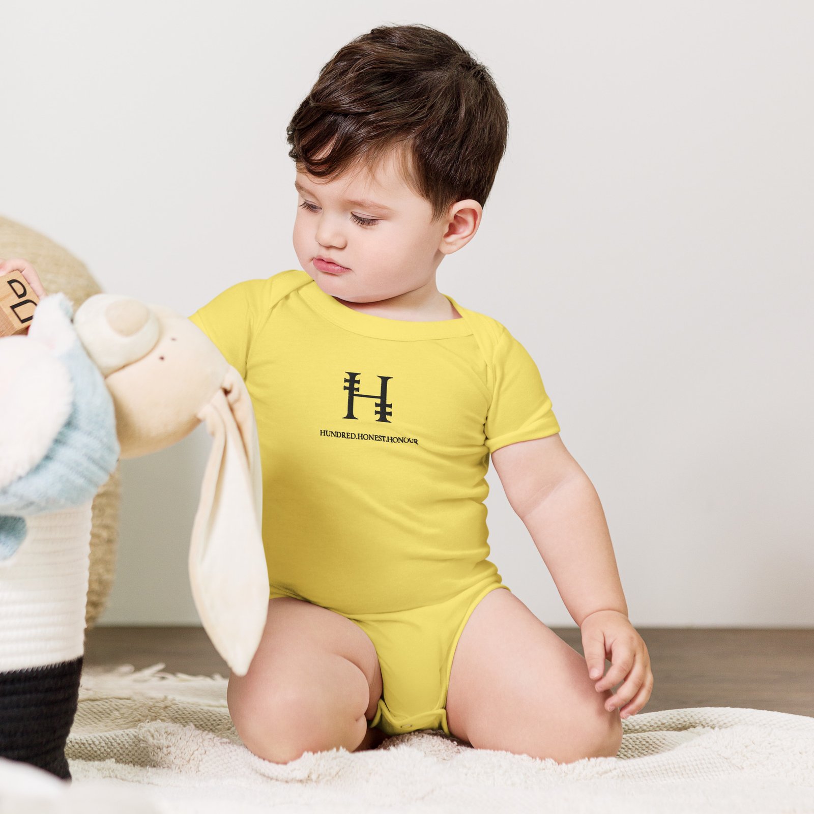 Hundred.Honest.Honour® Short Sleeve Baby One Piece - Image 6