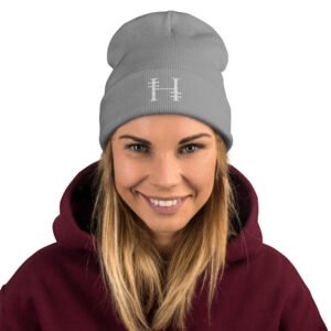 Hundred.Honest.Honour® Minimalist Logo Embroidered Beanie