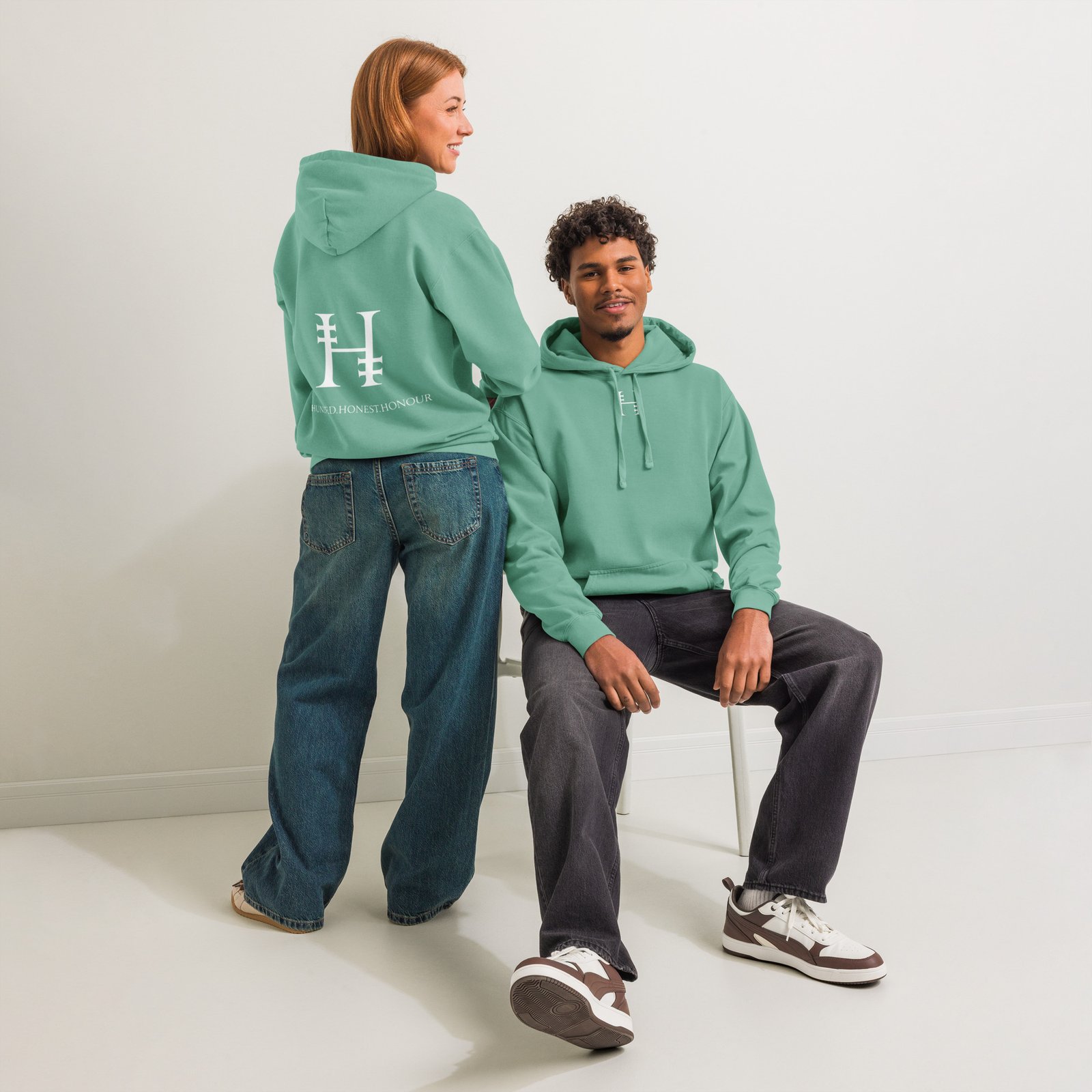 Hundred.Honest.Honour® DuoGen Hoodie Garment-Dyed - Image 10