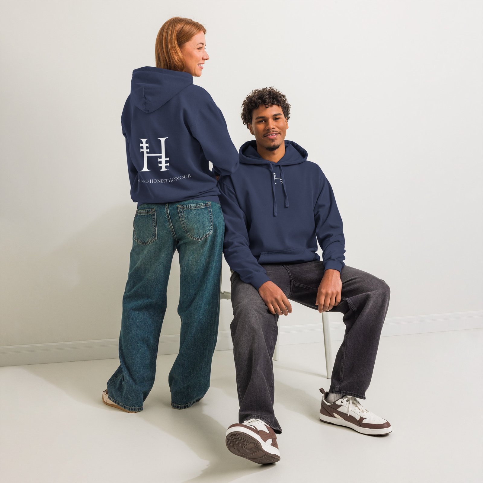 Hundred.Honest.Honour® DuoGen Hoodie Garment-Dyed