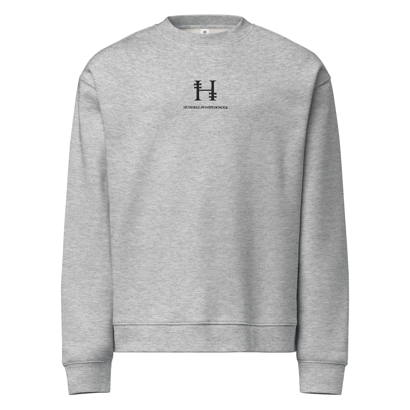 Hundred.Honest.Honour® Unisex Minimalist Logo circular neck sweatshirt - Image 14
