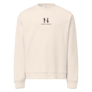 Hundred.Honest.Honour® Unisex Minimalist Logo circular neck sweatshirt