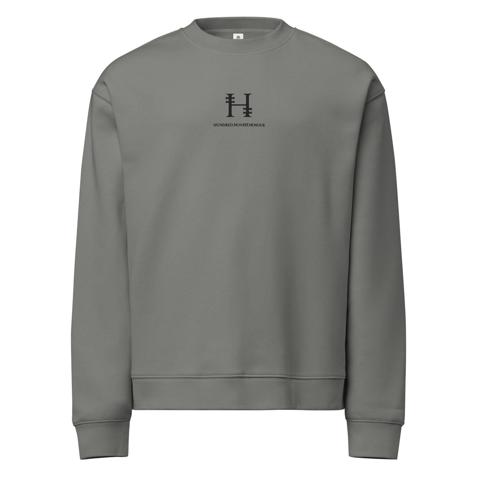 Hundred.Honest.Honour® Unisex Minimalist Logo circular neck sweatshirt - Image 10