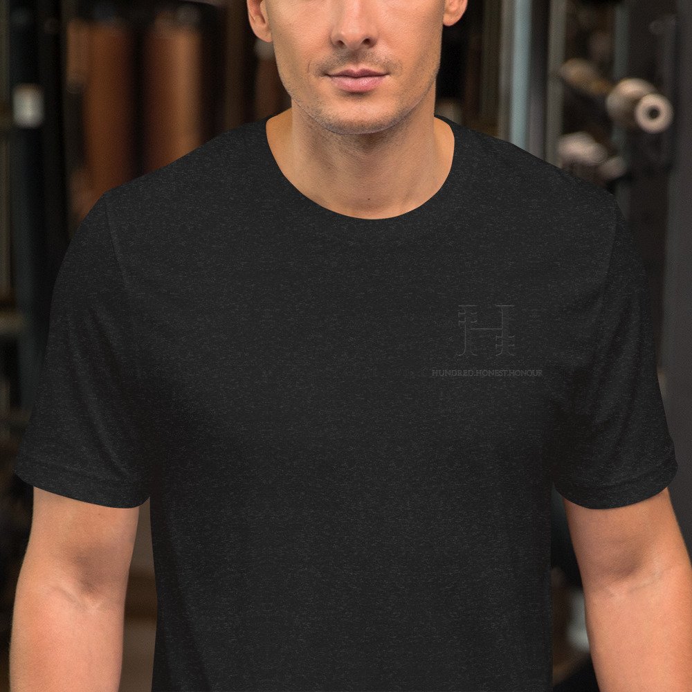 Hundred.Honest.Honour® Sleek Unisex T-Shirt - Image 2