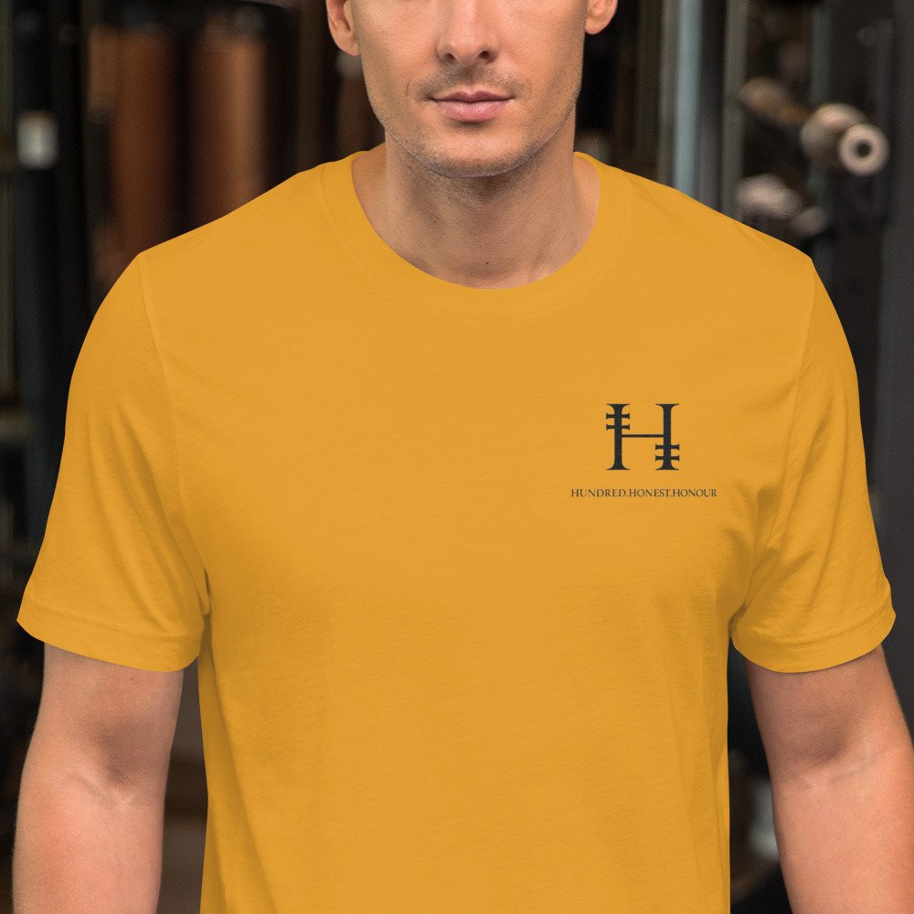 Hundred.Honest.Honour® Sleek Unisex T-Shirt - Image 25