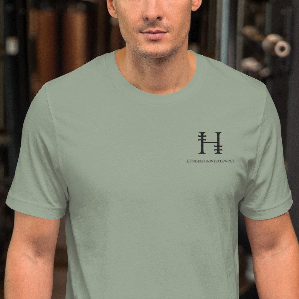 Hundred.Honest.Honour® Sleek Unisex T-Shirt - Image 24