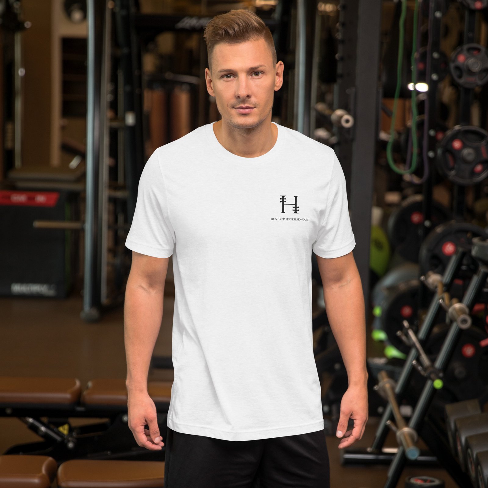 Hundred.Honest.Honour® Sleek Unisex T-Shirt - Image 34