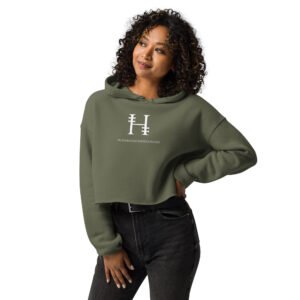 Hundred.Honest.Honour® Women's Cropped Hoodie