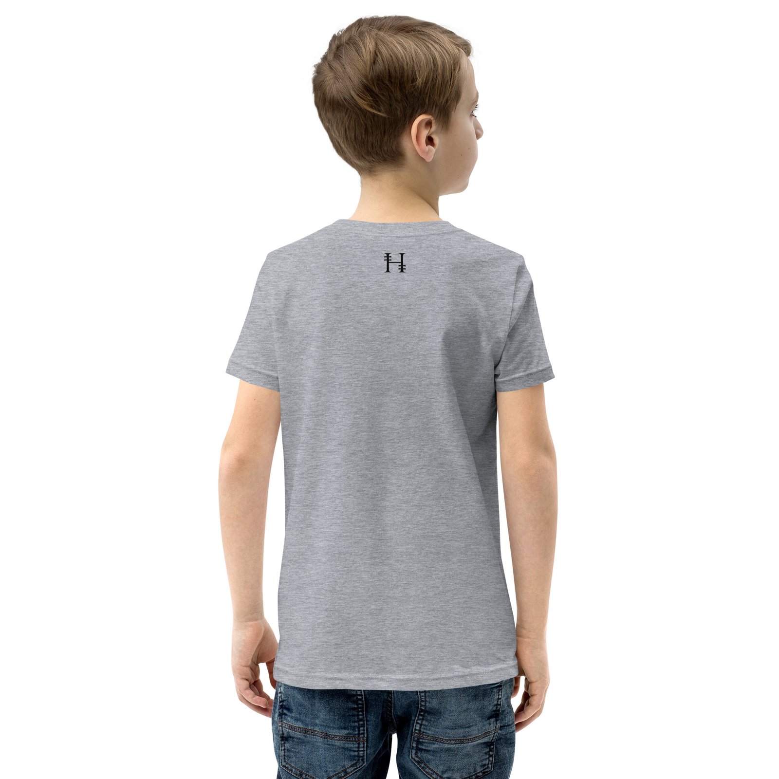 Hundred.Honest.Honour® Short Sleeve T-Shirt for Youth Centre Logo - Image 59