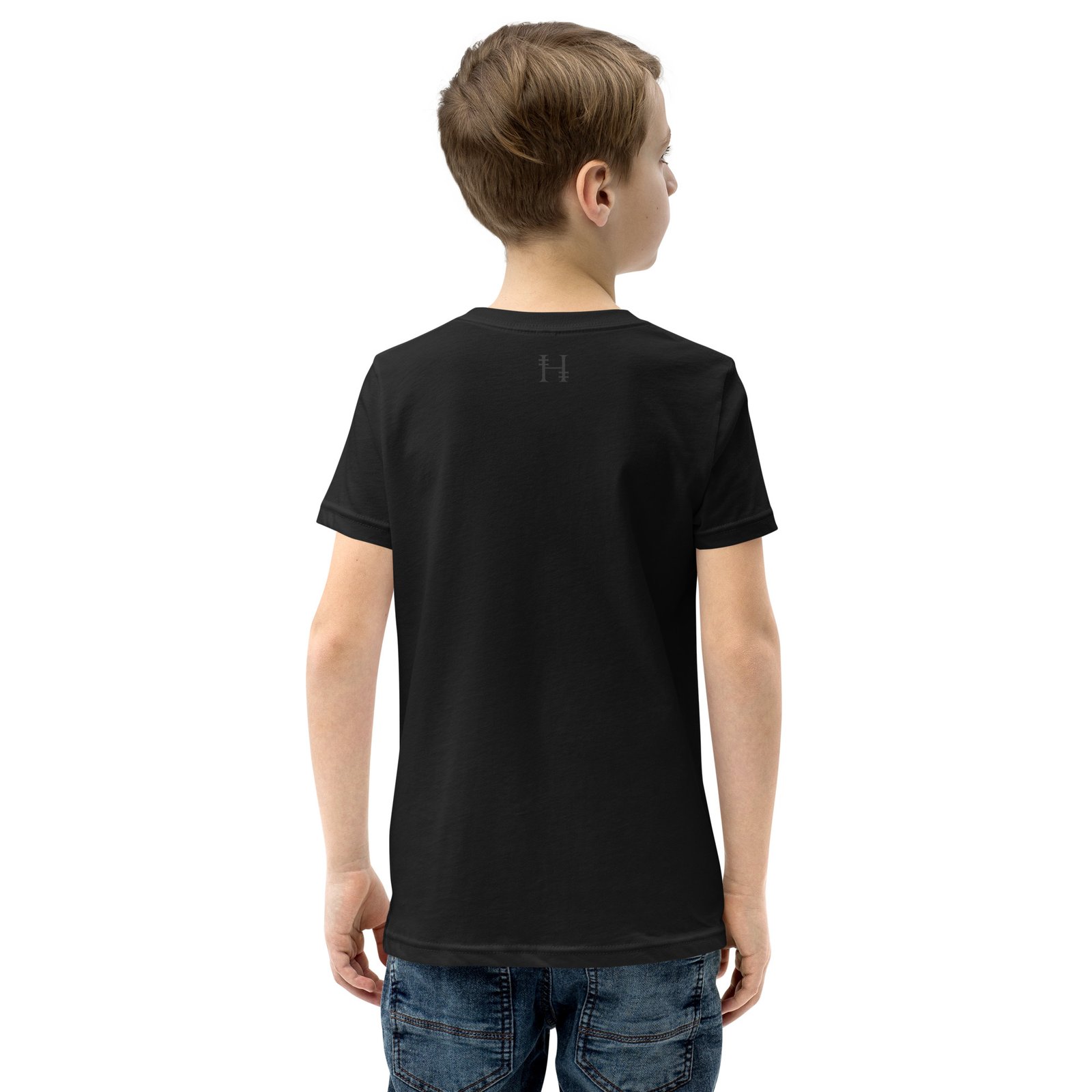 Hundred.Honest.Honour® Short Sleeve T-Shirt for Youth Centre Logo - Image 4