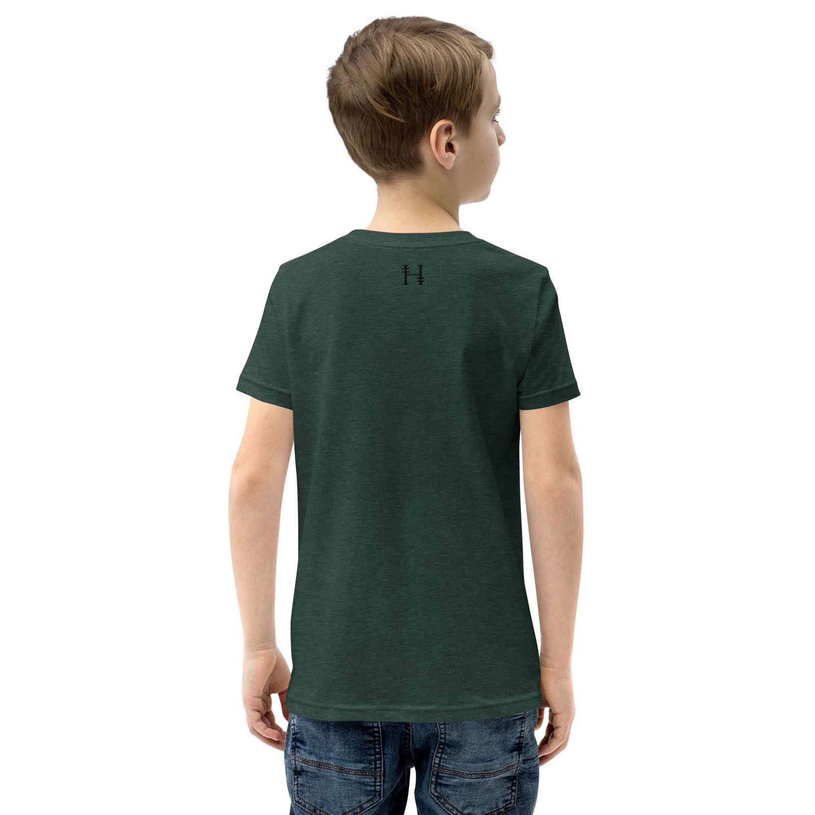 Hundred.Honest.Honour® Short Sleeve T-Shirt for Youth Centre Logo - Image 44