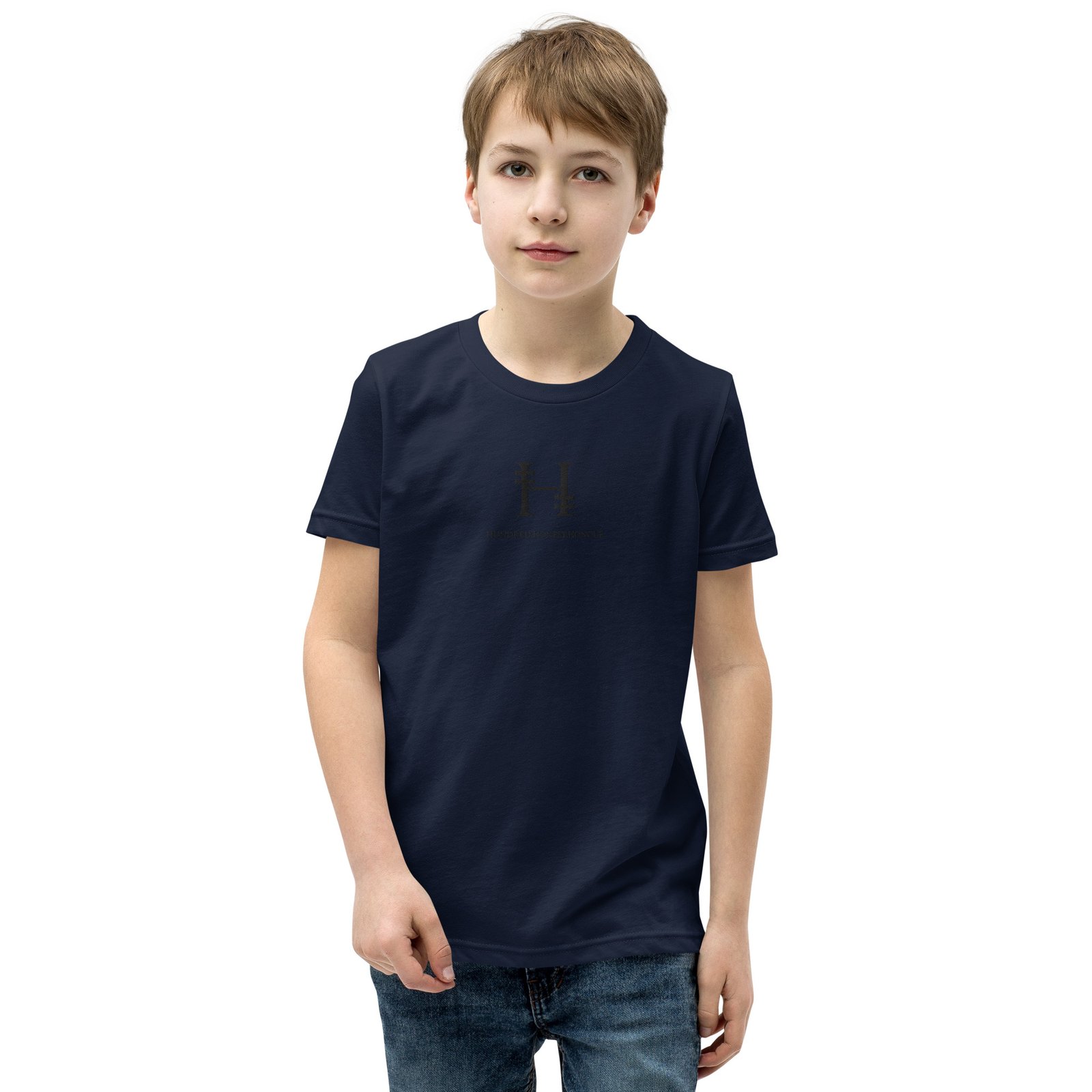 Hundred.Honest.Honour® Short Sleeve T-Shirt for Youth Centre Logo - Image 8