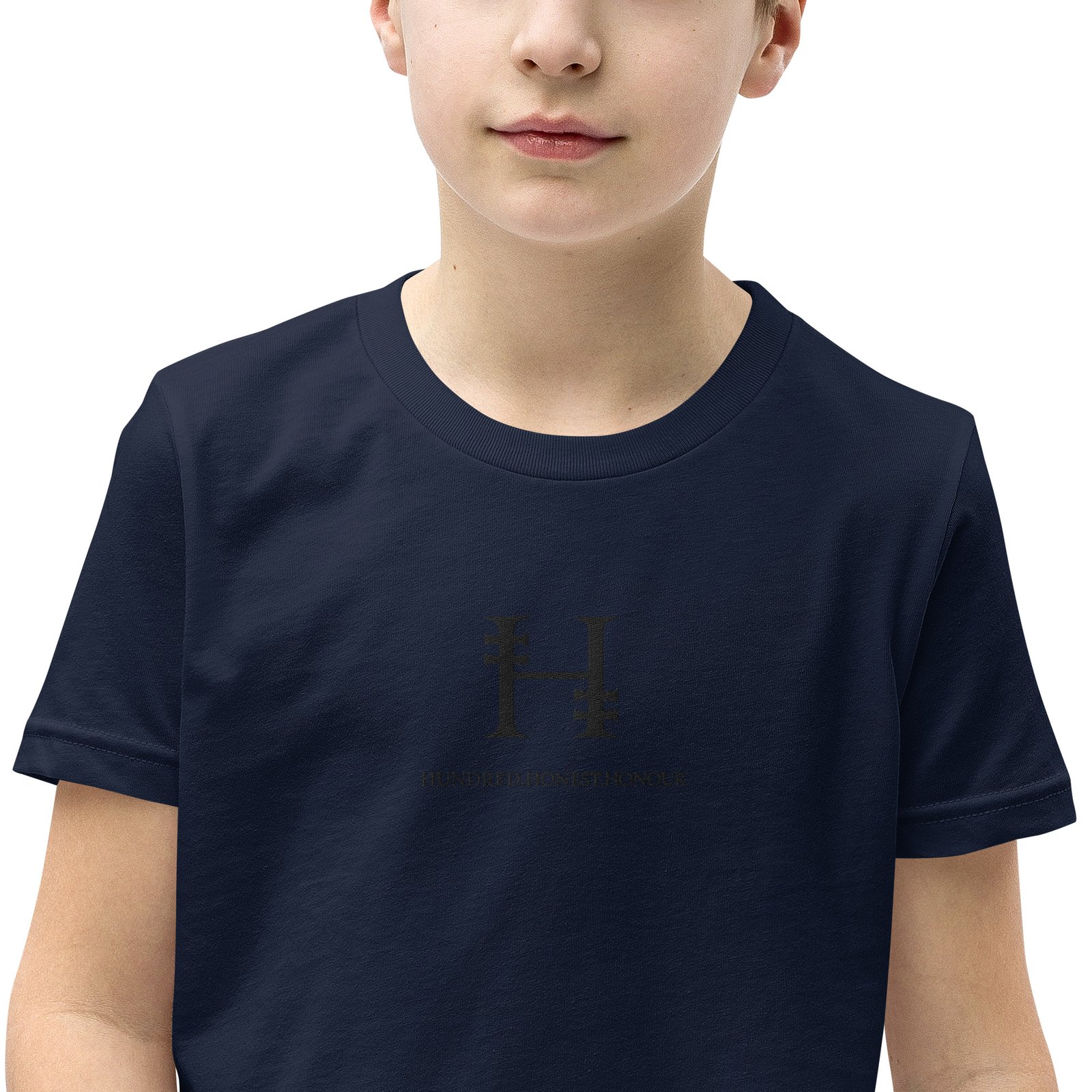 Hundred.Honest.Honour® Short Sleeve T-Shirt for Youth Centre Logo - Image 7