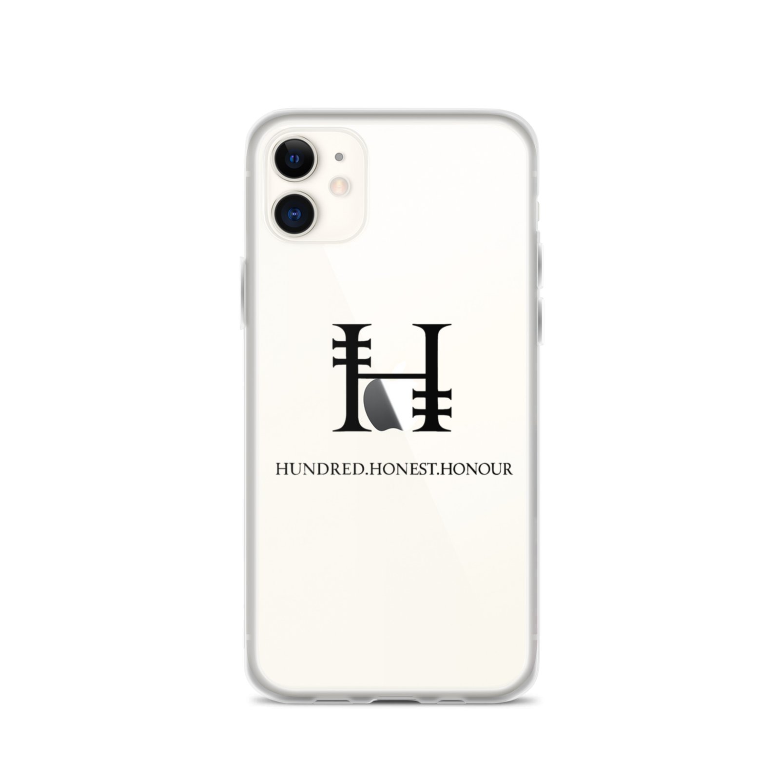 Clear Hundred.Honest.Honour® Case for iPhone® - Image 6