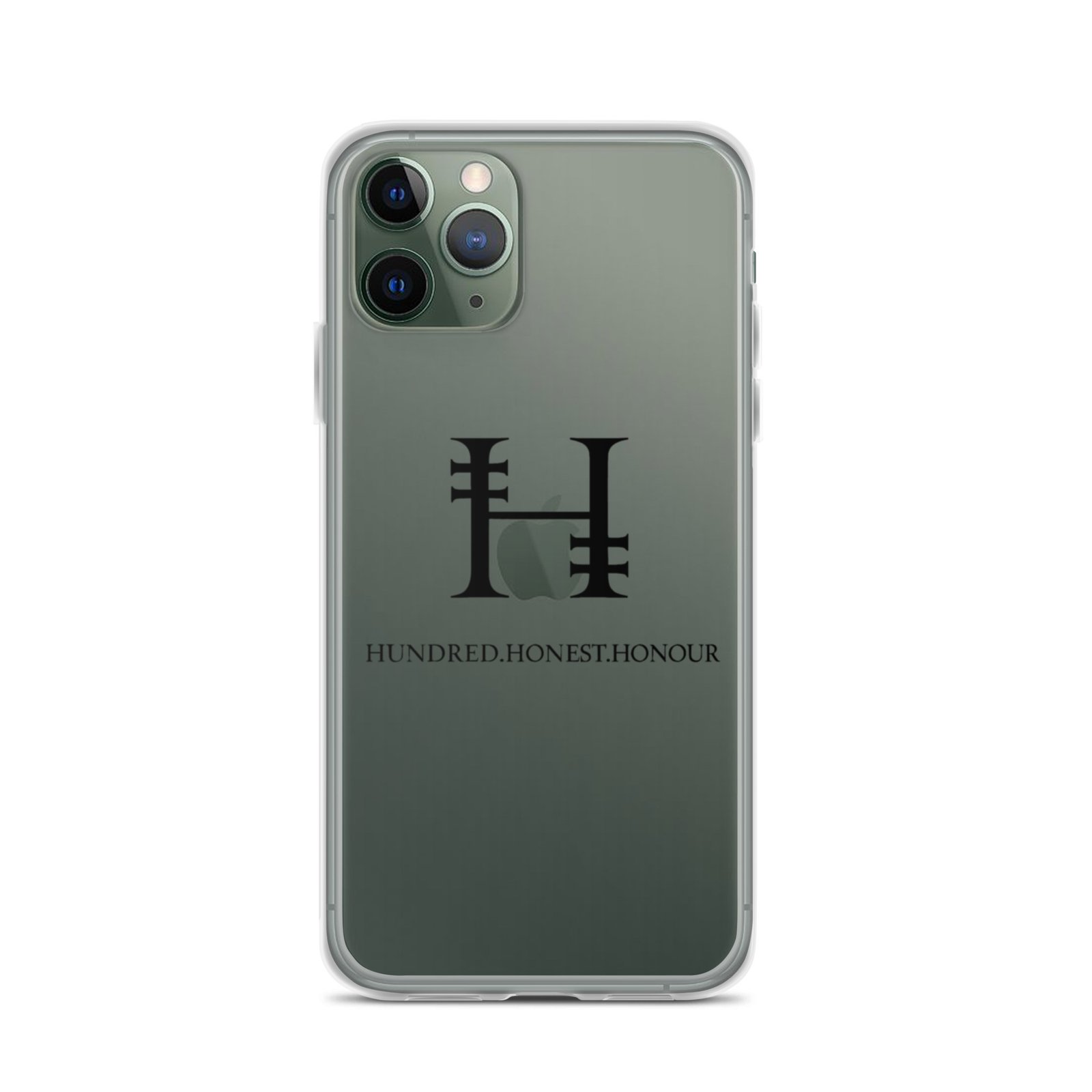 Clear Hundred.Honest.Honour® Case for iPhone® - Image 4