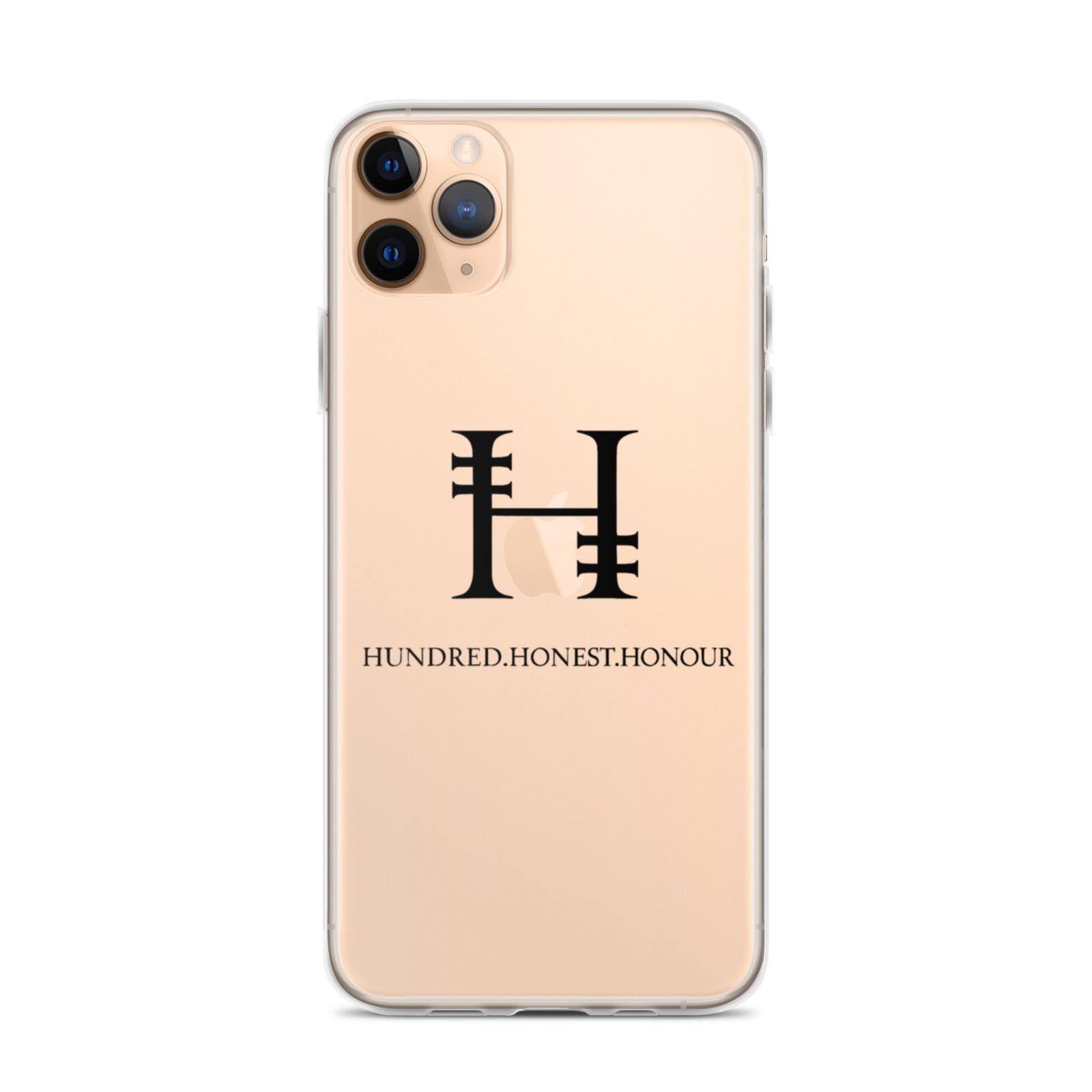 Clear Hundred.Honest.Honour® Case for iPhone® - Image 2