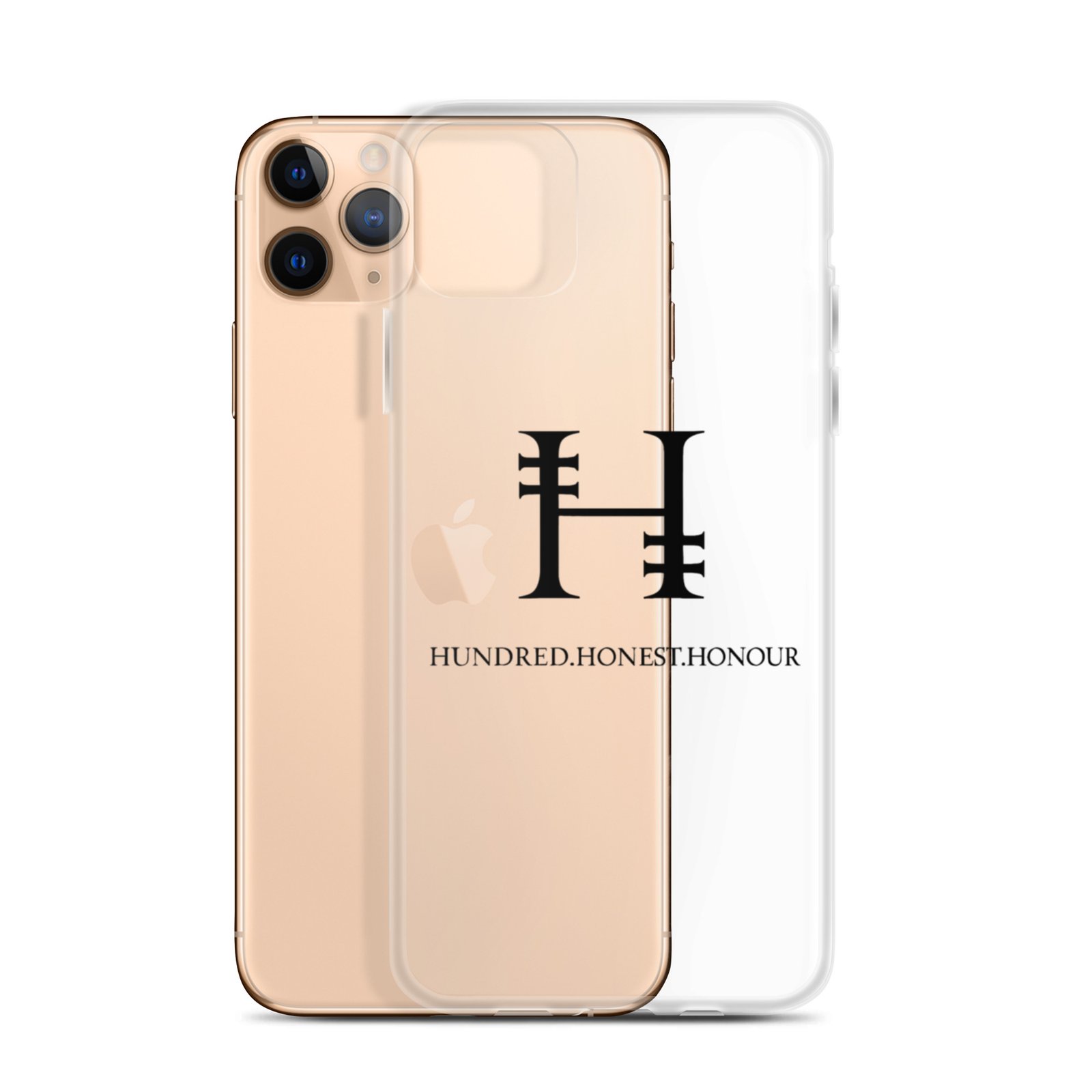 Clear Hundred.Honest.Honour® Case for iPhone® - Image 3