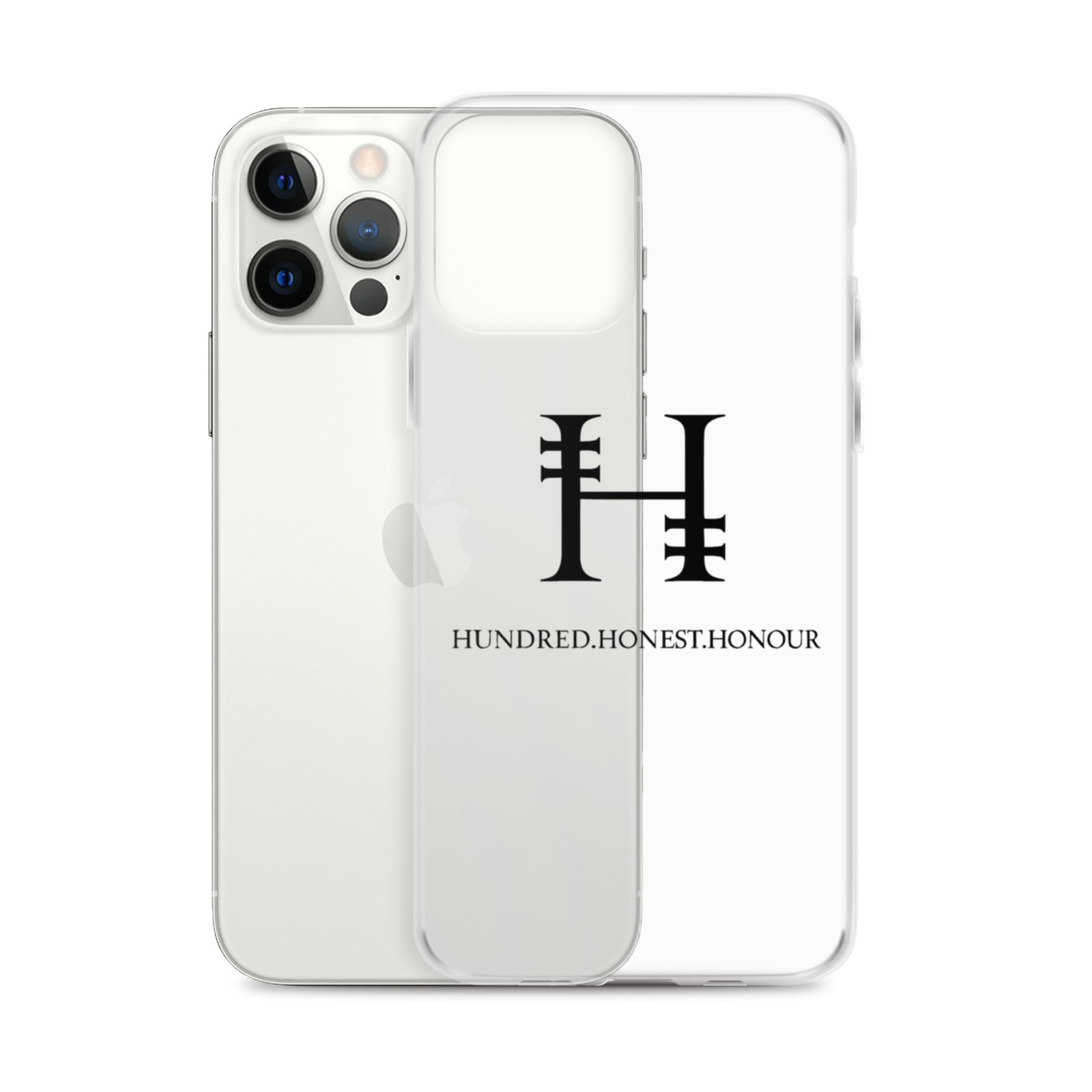 Clear Hundred.Honest.Honour® Case for iPhone® - Image 11