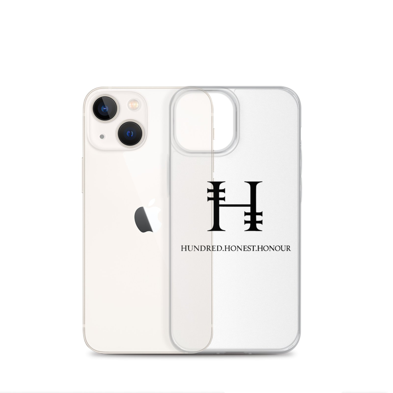 Clear Hundred.Honest.Honour® Case for iPhone® - Image 17
