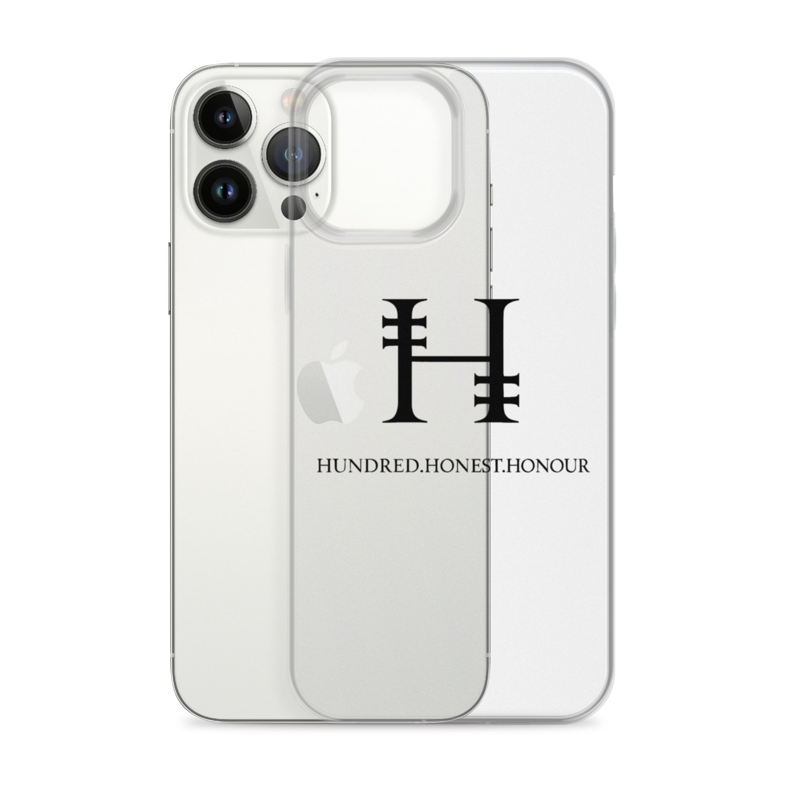 Clear Hundred.Honest.Honour® Case for iPhone® - Image 19