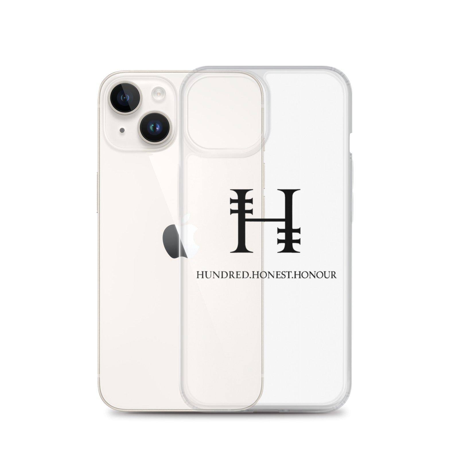 Clear Hundred.Honest.Honour® Case for iPhone® - Image 31