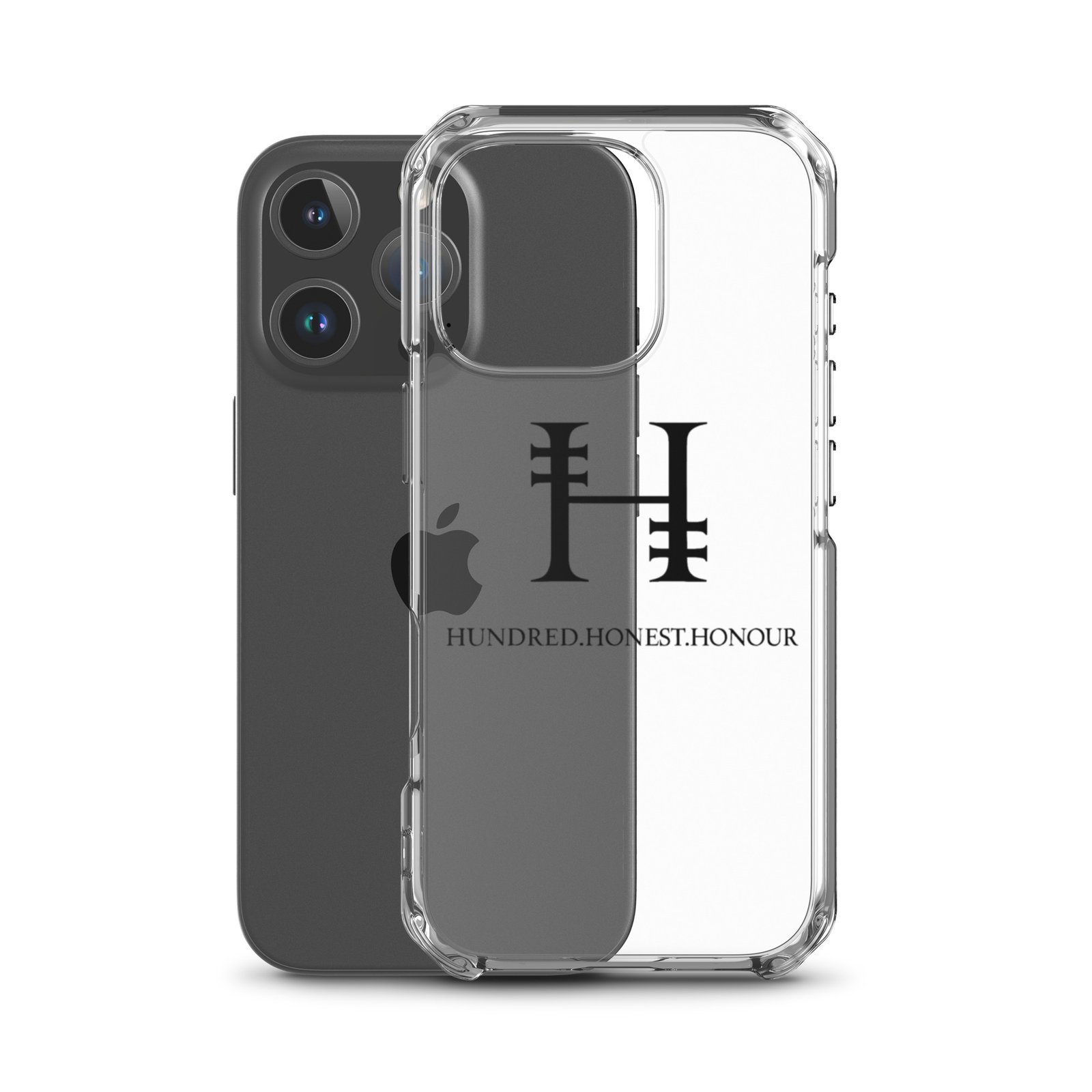 Clear Hundred.Honest.Honour® Case for iPhone® - Image 45
