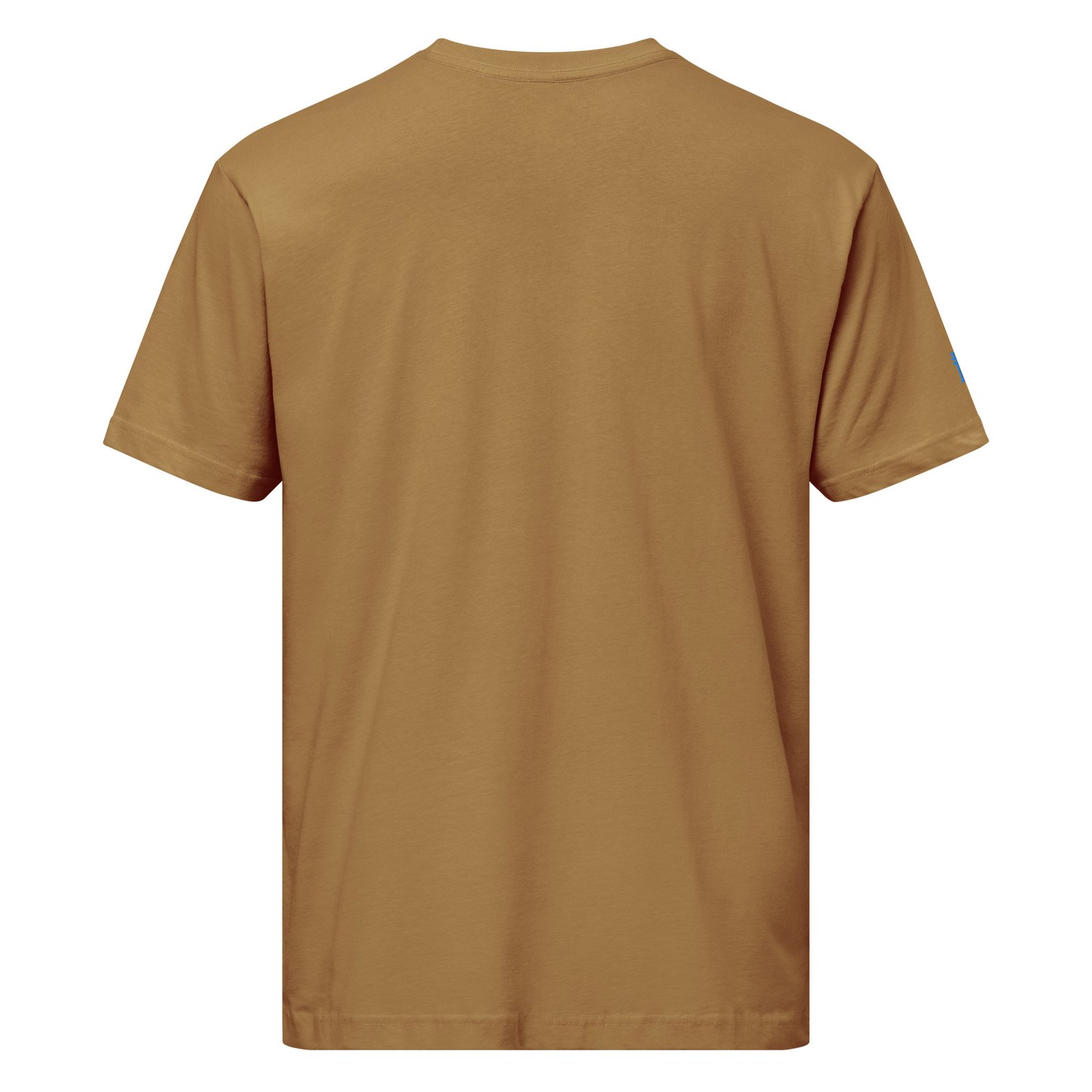 DuoGen Ice Blue Mono Logo Full Cotton T-Shirt - Image 10