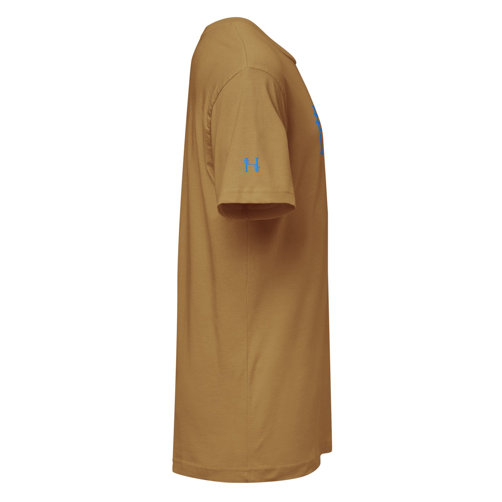 DuoGen Ice Blue Mono Logo Full Cotton T-Shirt - Image 11