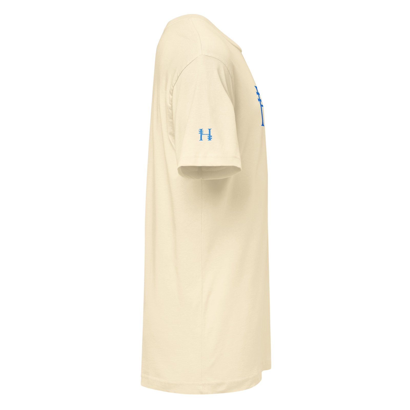 DuoGen Ice Blue Mono Logo Full Cotton T-Shirt - Image 23